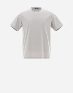 Herno T-Shirt In Superfine Cotton Stretch