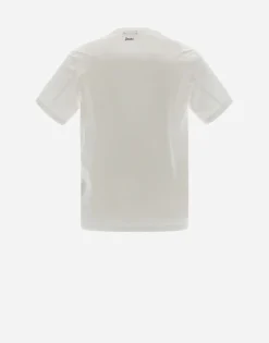 Herno T-Shirt In Superfine Cotton Stretch