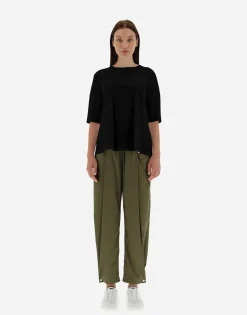 Herno T-Shirt With Three-Quarter Sleeves In Spring Ultralight Scuba
