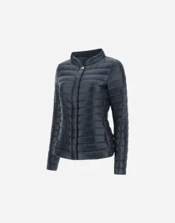 Herno Ultralight Nylon Slim Jacket With Collar