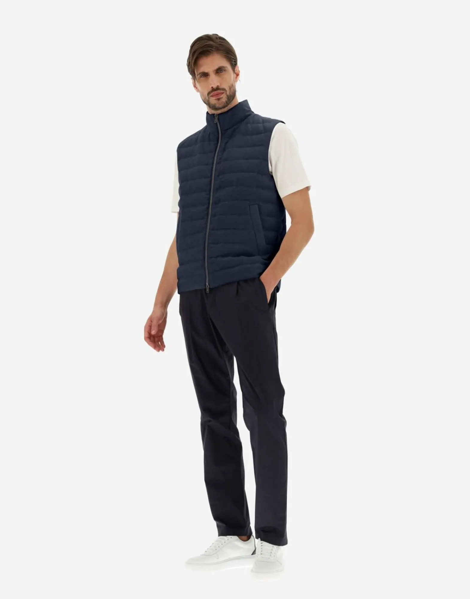 Herno Waistcoat In New Lino