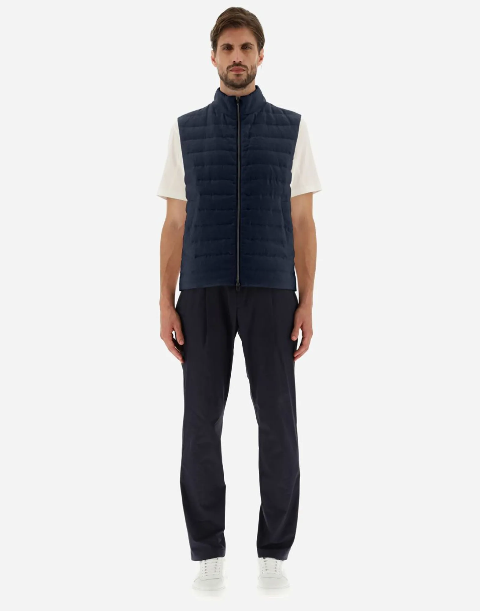 Herno Waistcoat In New Lino