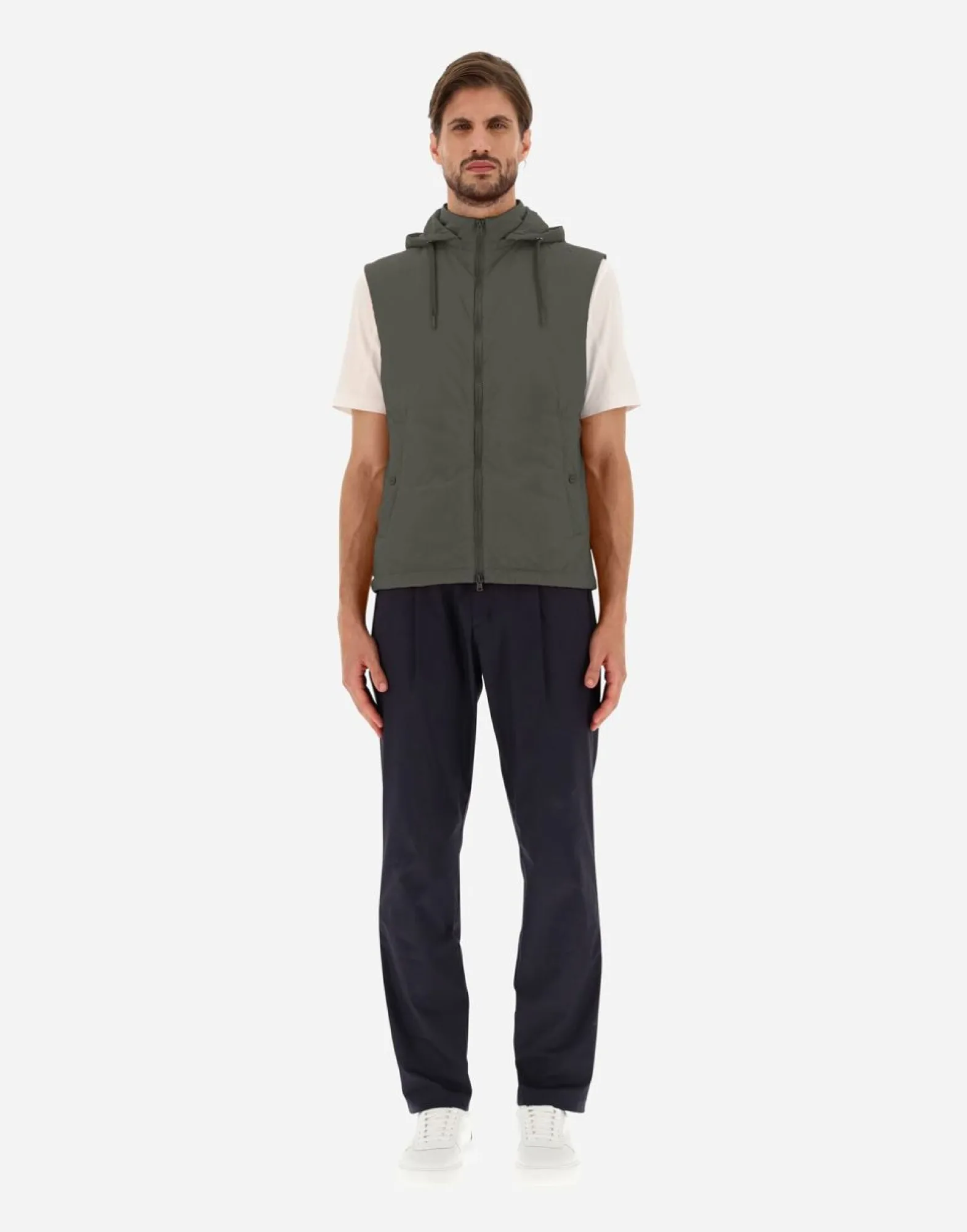 Herno Waistcoat In Nuage