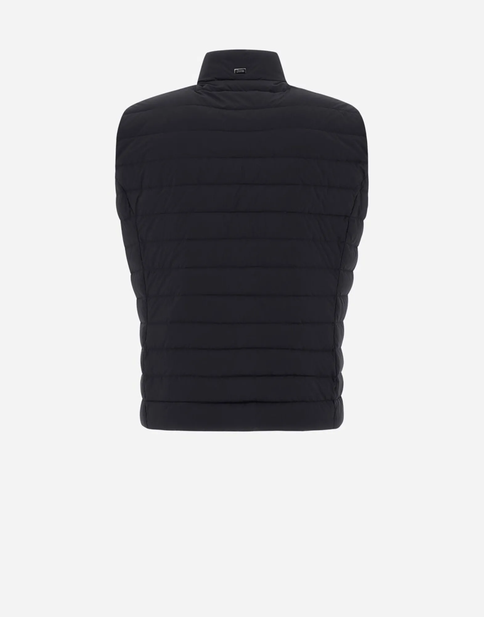 Herno Waistcoat In Nuage With Monogram Detailing