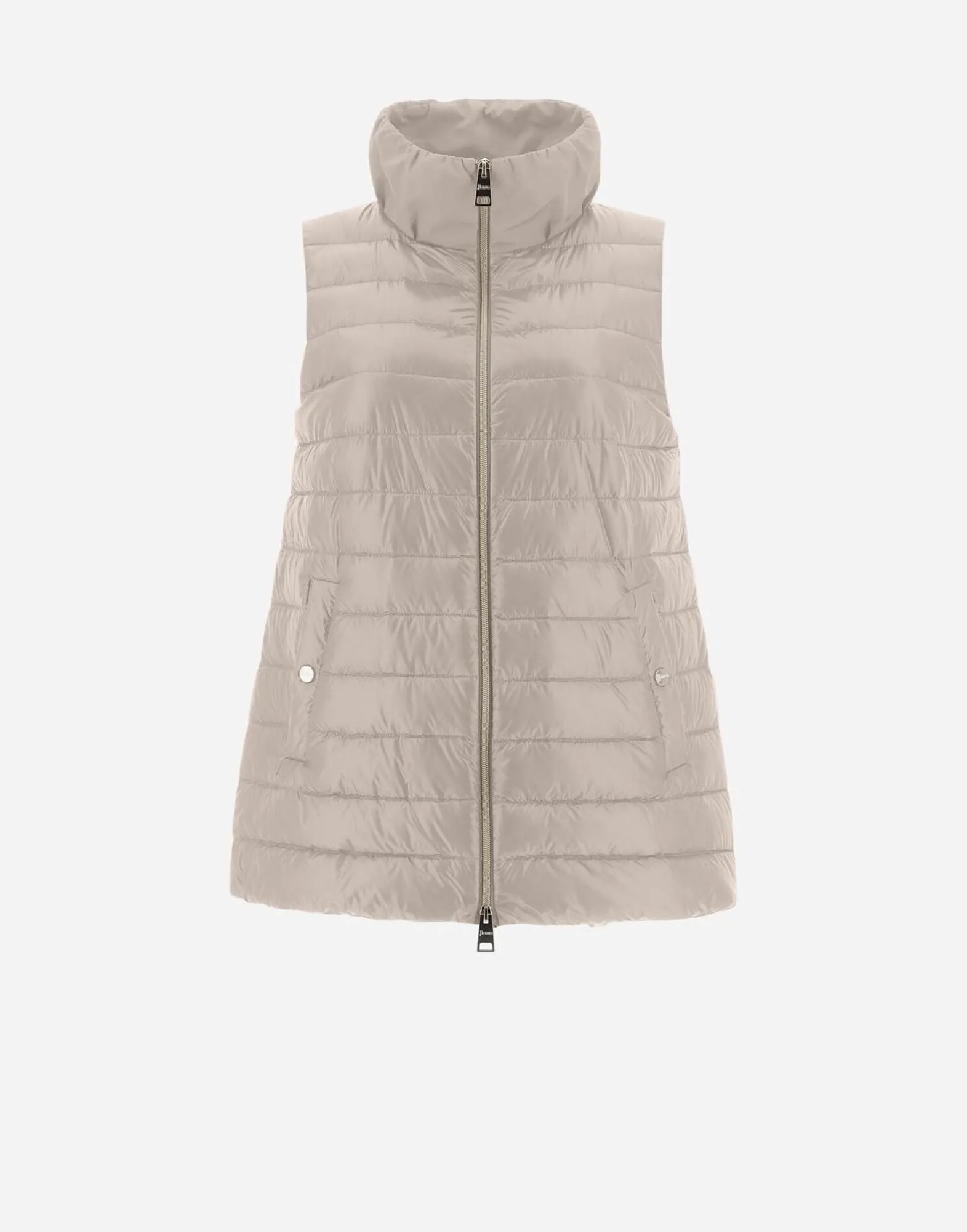 Herno Waistcoat In Nylon Ultralight & New Techno Taffeta