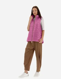 Herno Waistcoat In Nylon Ultralight & New Techno Taffeta