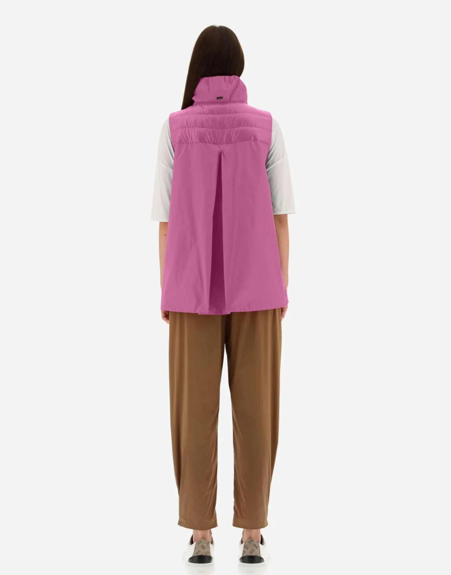 Herno Waistcoat In Nylon Ultralight & New Techno Taffeta