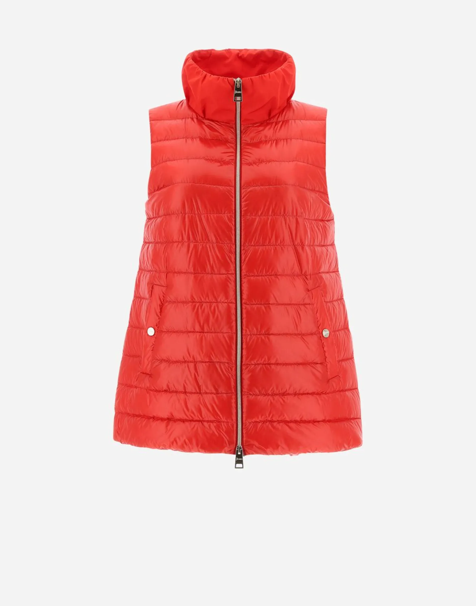 Herno Waistcoat In Nylon Ultralight & New Techno Taffeta
