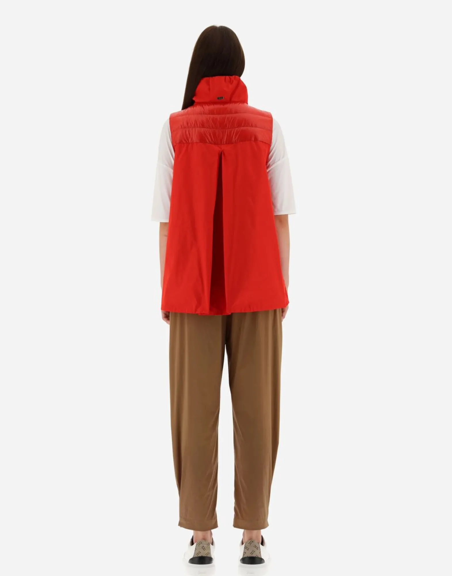 Herno Waistcoat In Nylon Ultralight & New Techno Taffeta