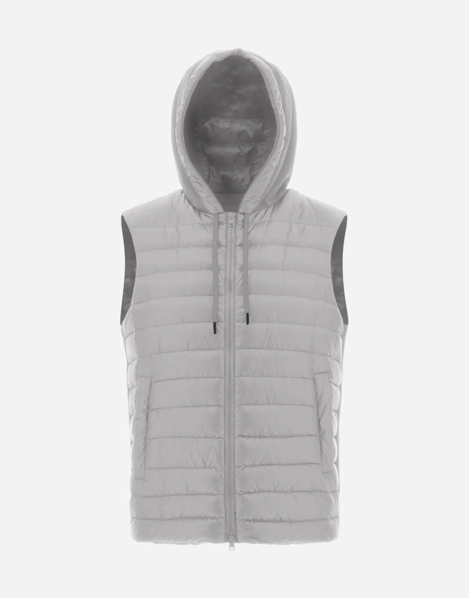Herno Waistcoat In Nylon Ultralight & Fleece