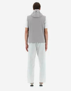 Herno Waistcoat In Nylon Ultralight & Fleece
