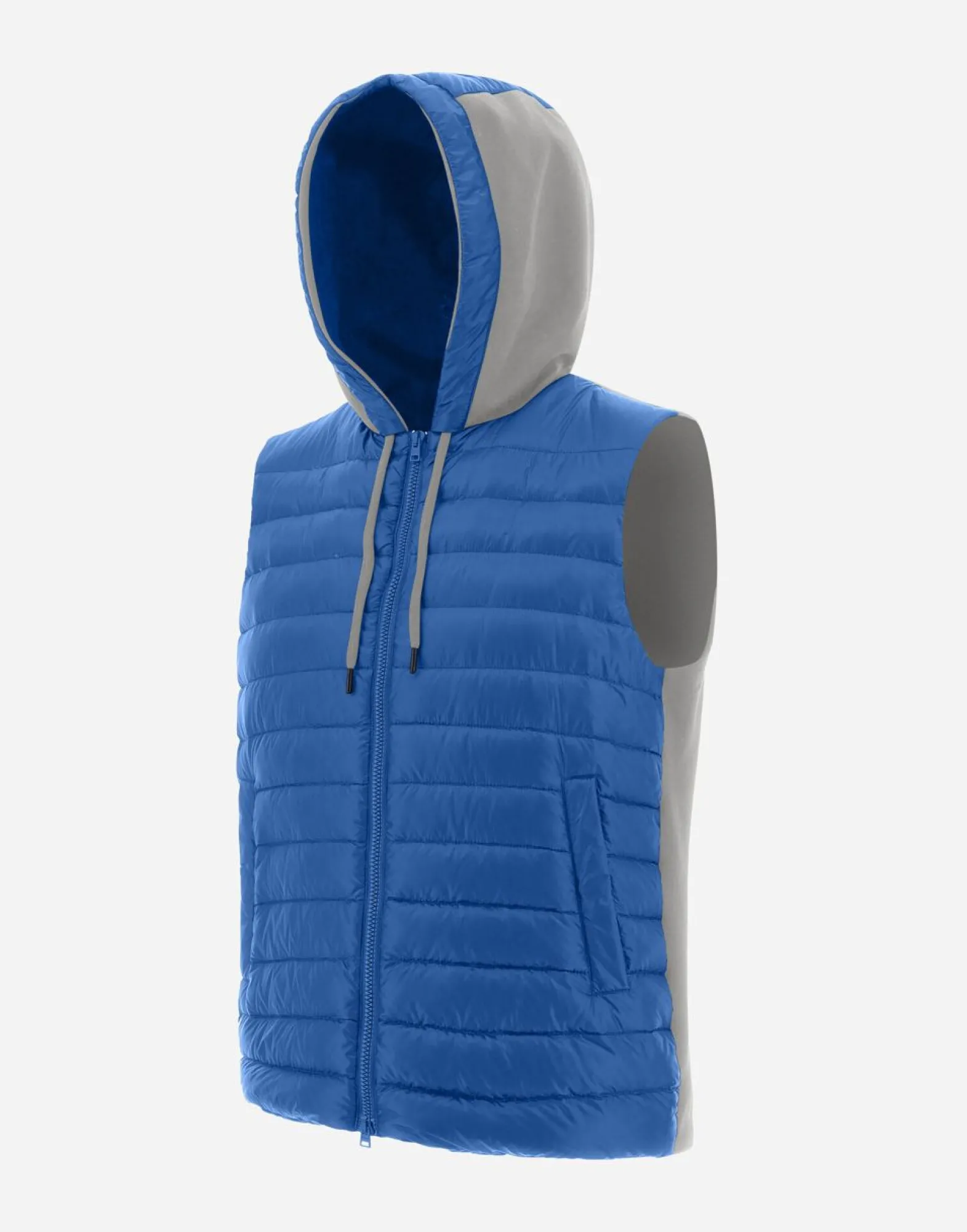 Herno Waistcoat In Nylon Ultralight & Fleece