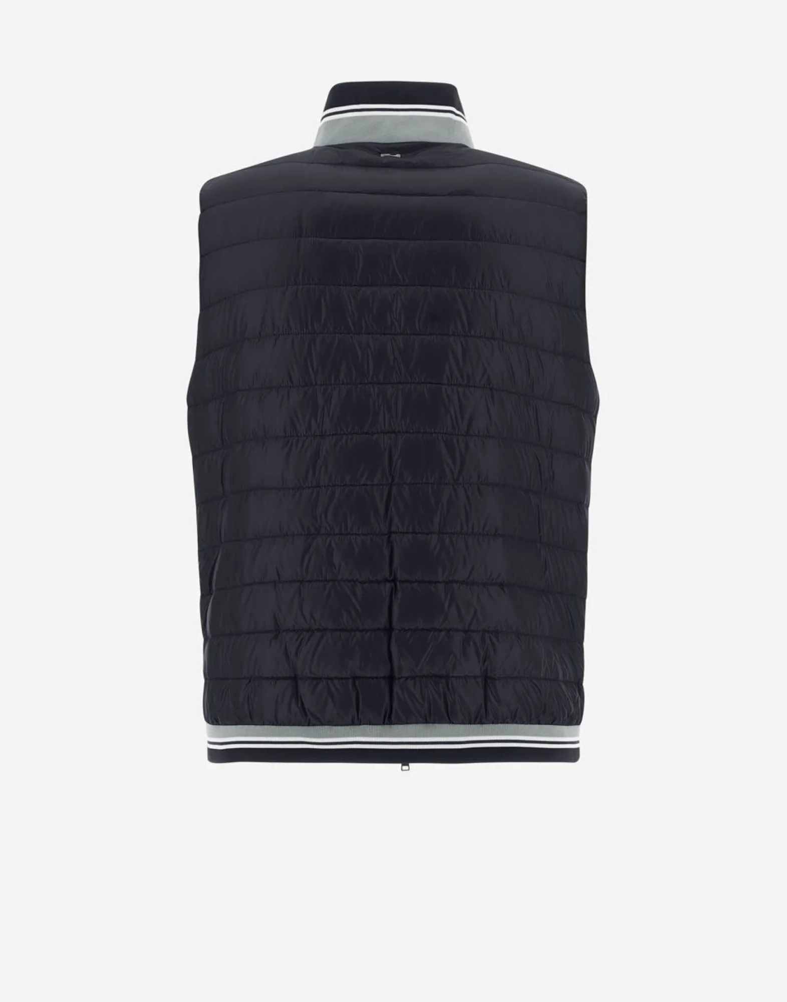 Herno Waistcoat In Nylon Ultralight & Knit