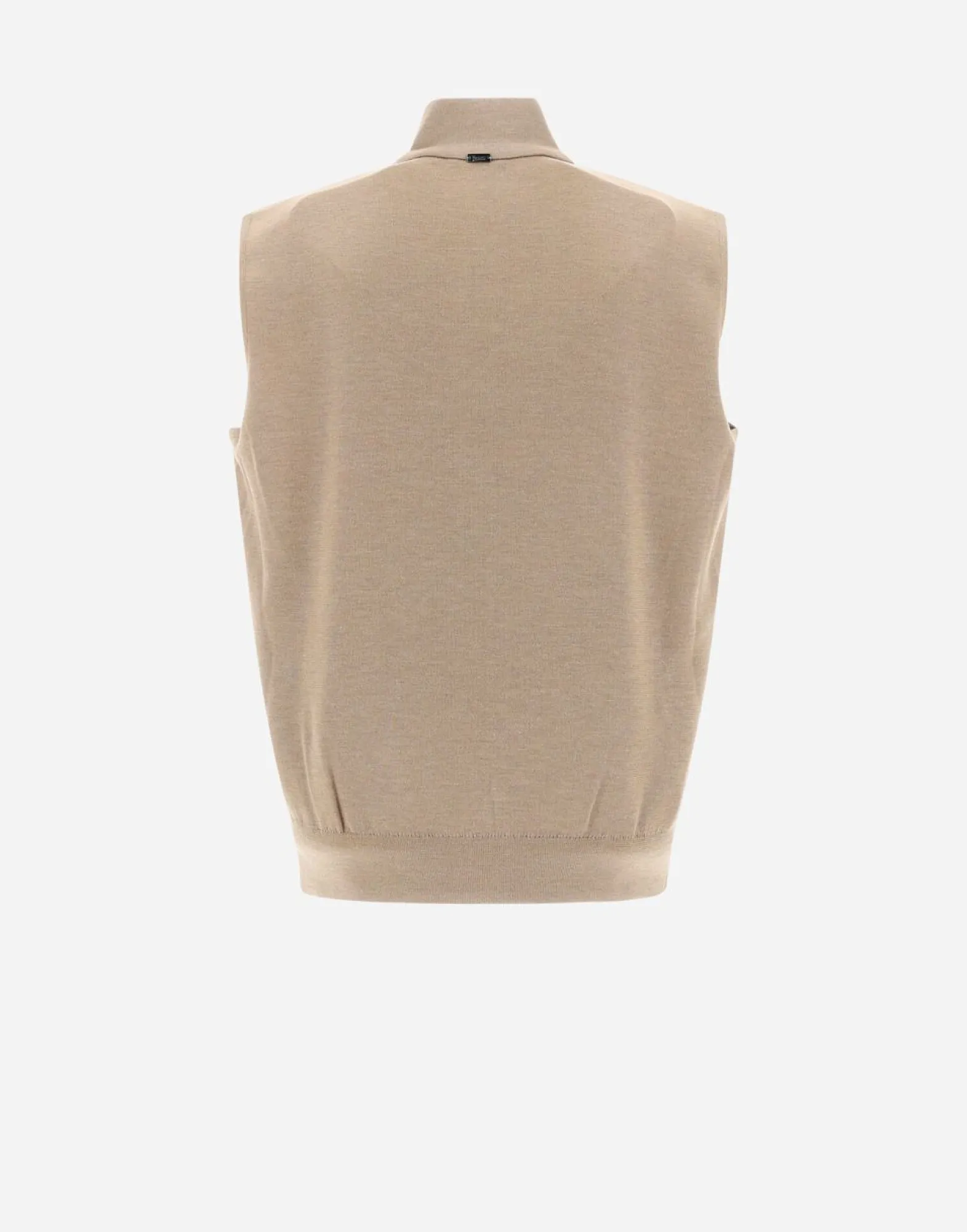 Herno Waistcoat In Silk Wool & Nuage