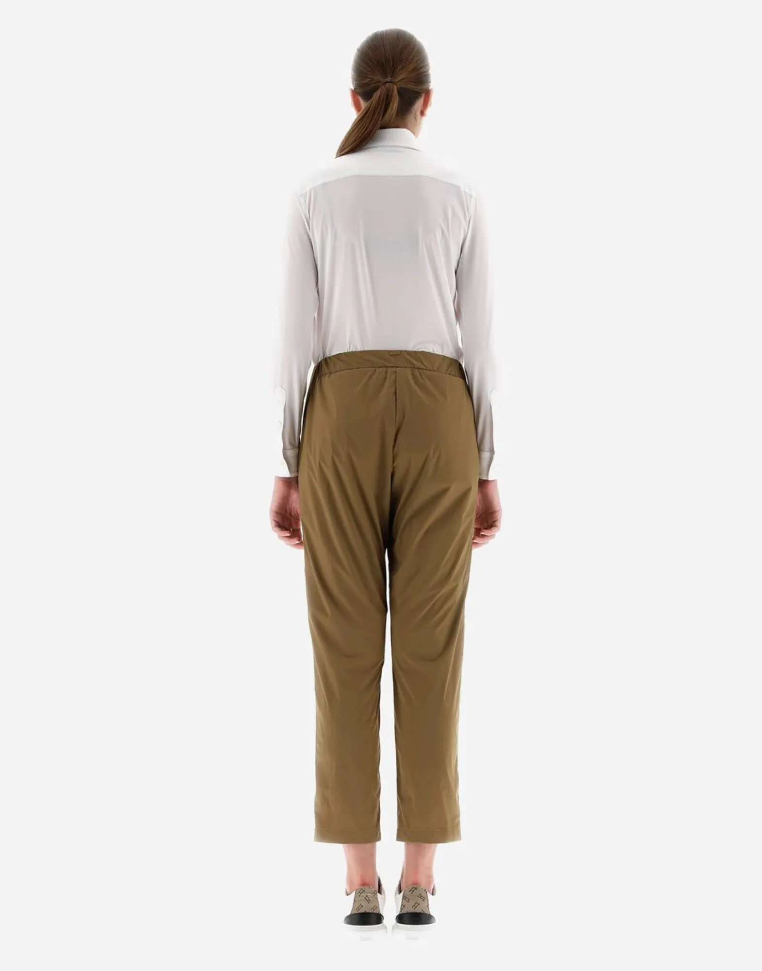 Herno Women'S Trousers In Light Nylon Stretch